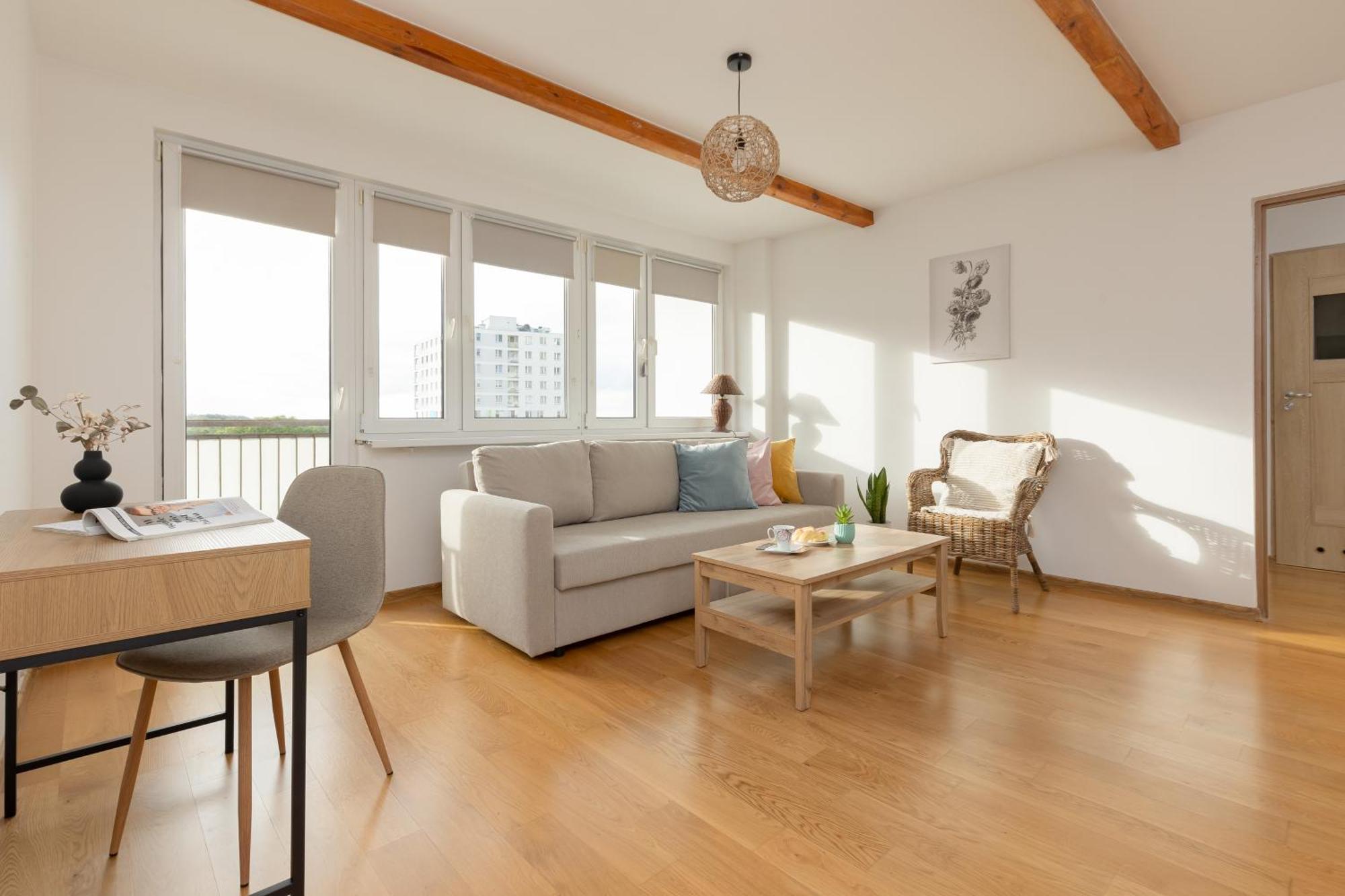 Apartament Bright Boguslawskiego Perfect For Remote Work By Renters Warszawa